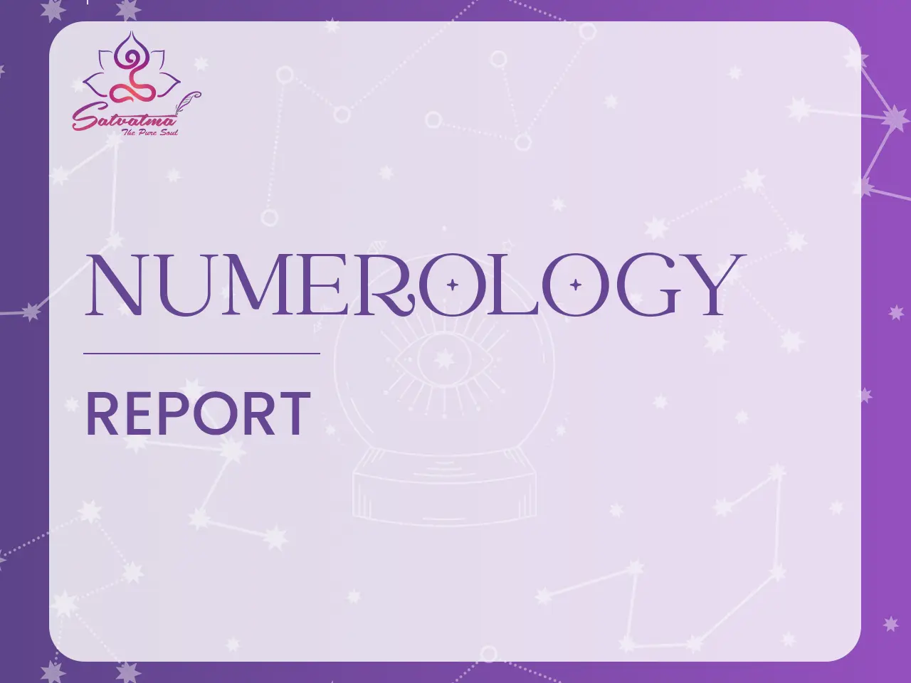 Numerology Report
